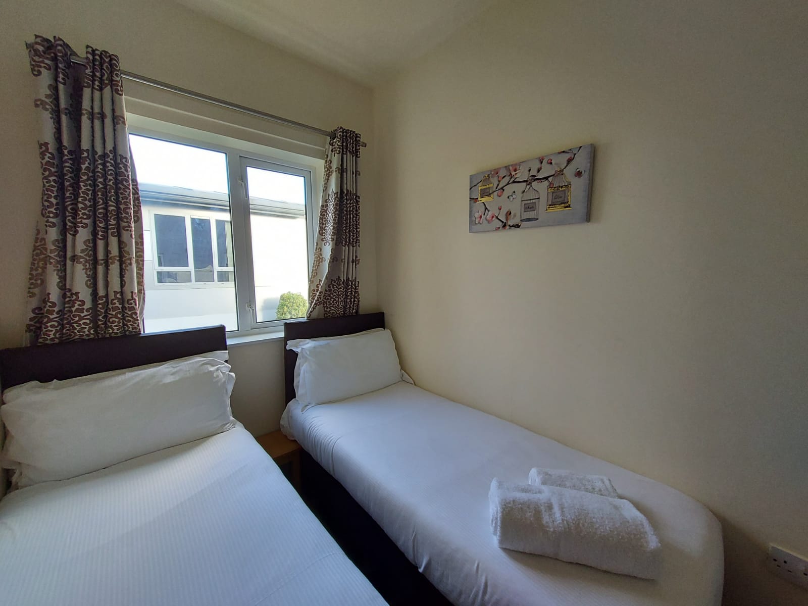 Interior of riverfront holiday cottage for hire at Stratford-upon-Avon