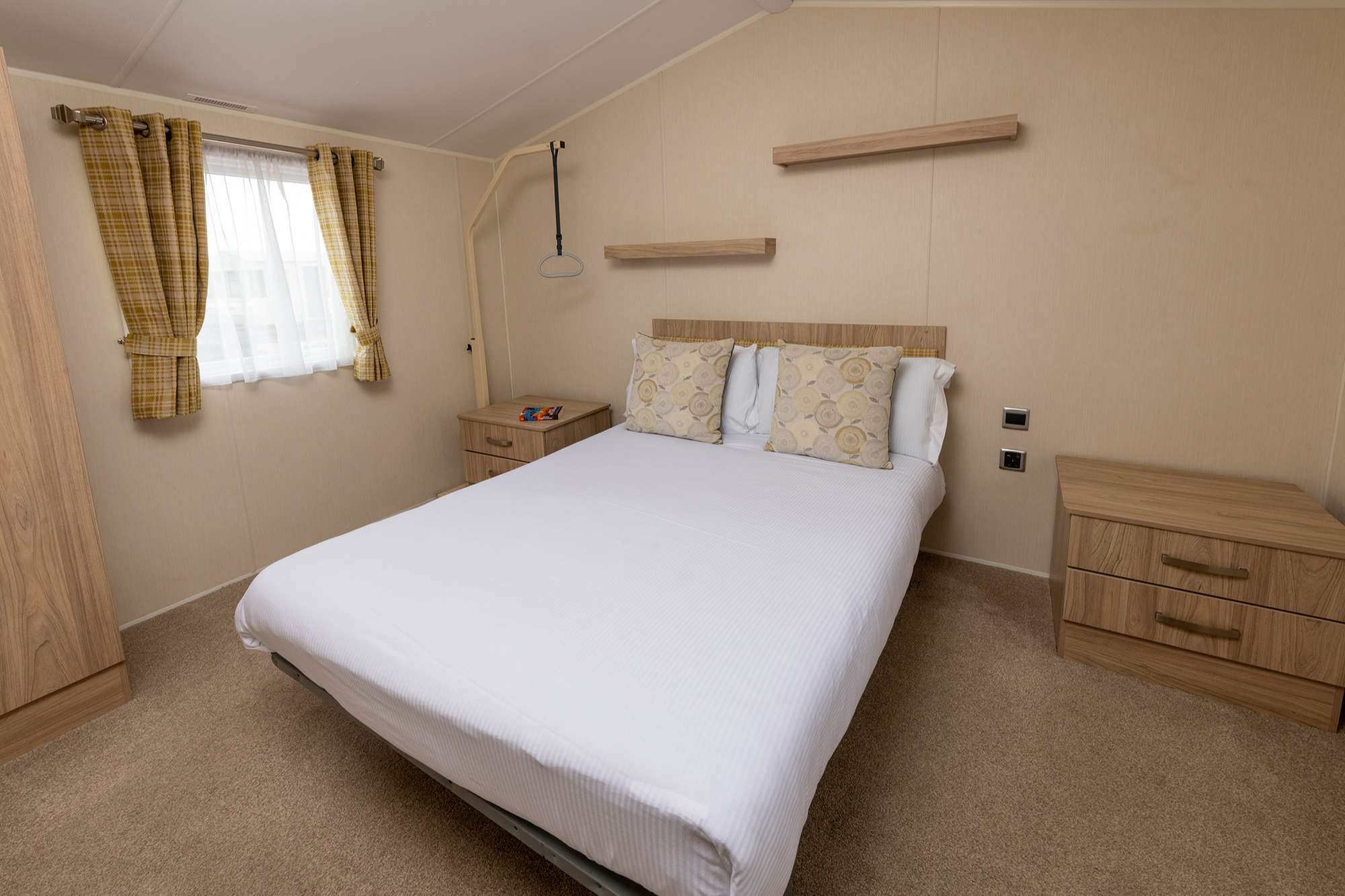 Wheelchair Accessible Caravan Bedroom