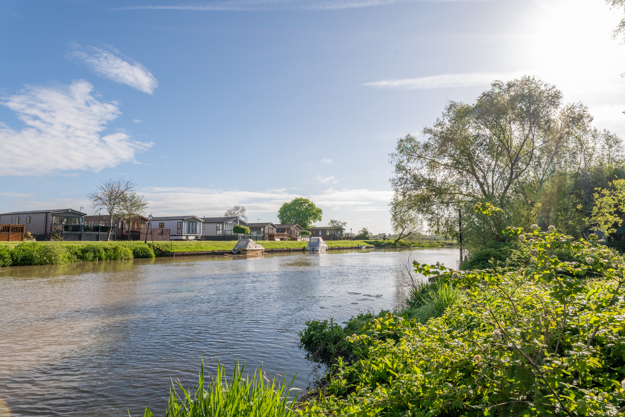 River Avon at Stratford Parks