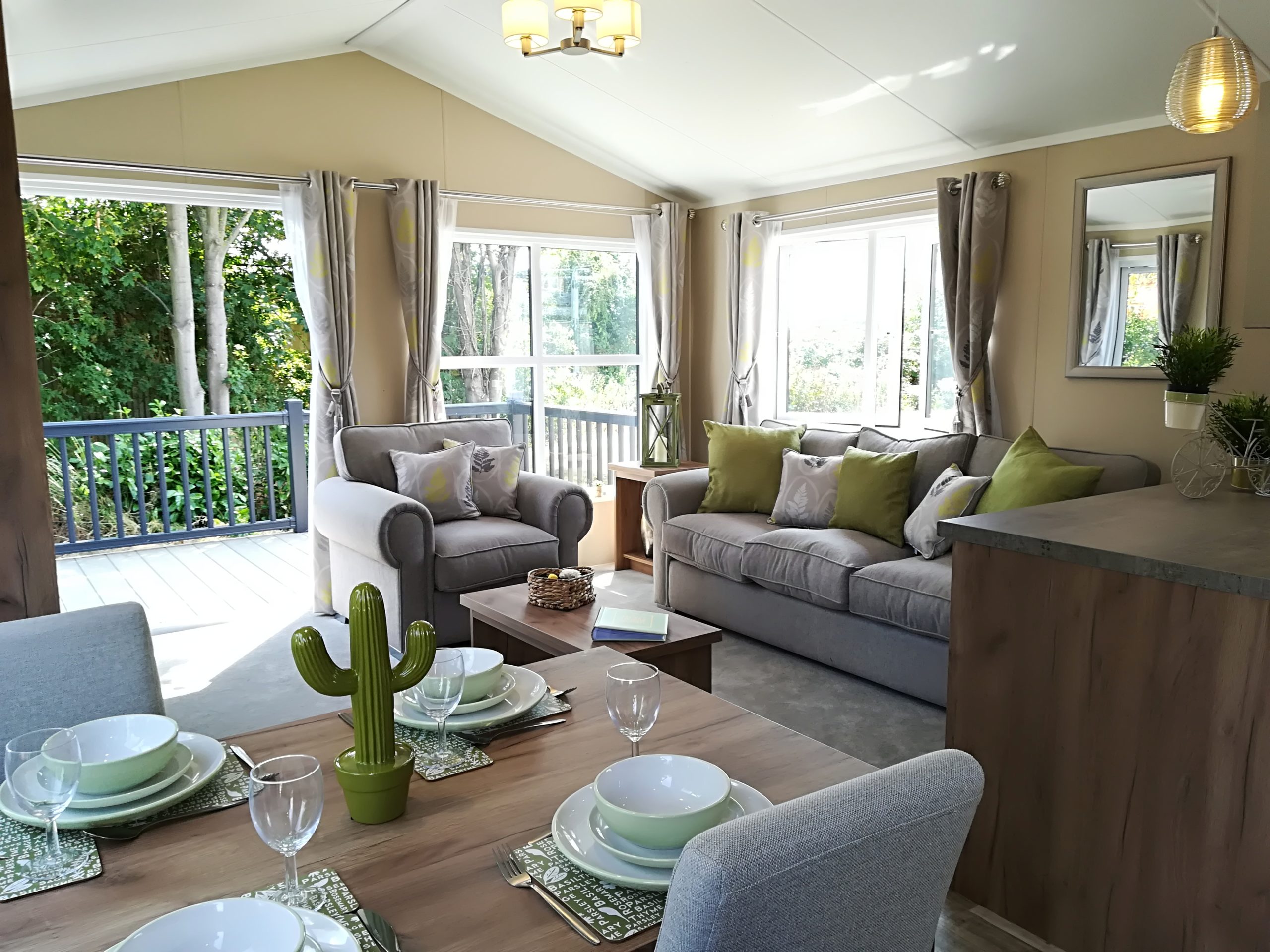 Holiday Lodge for Sale – Regal Somerton - Living Area