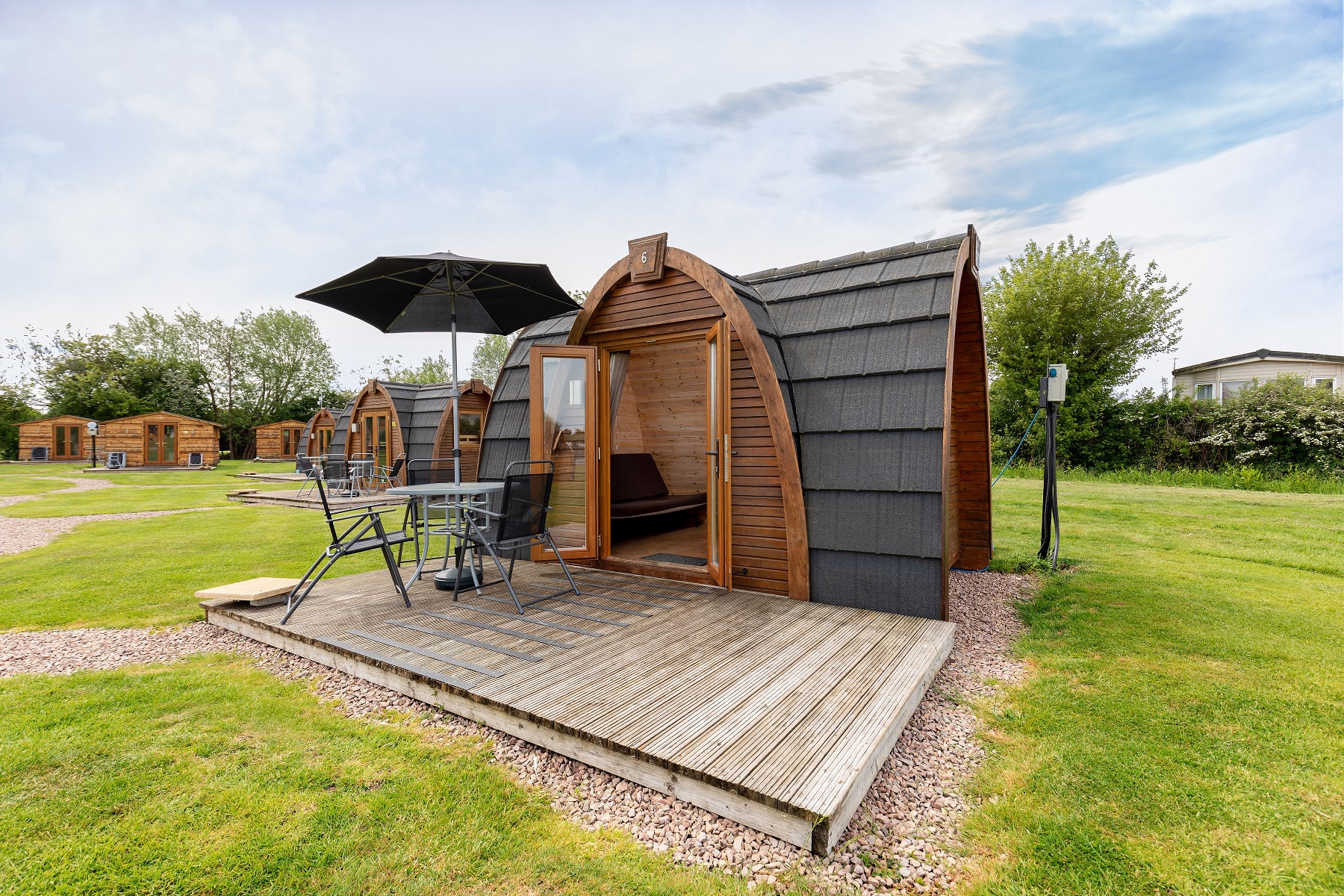 wood cabins