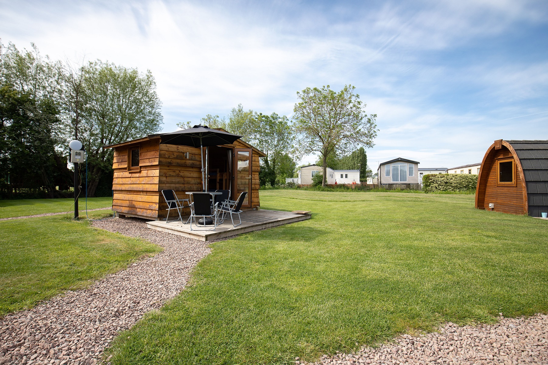 wood cabins