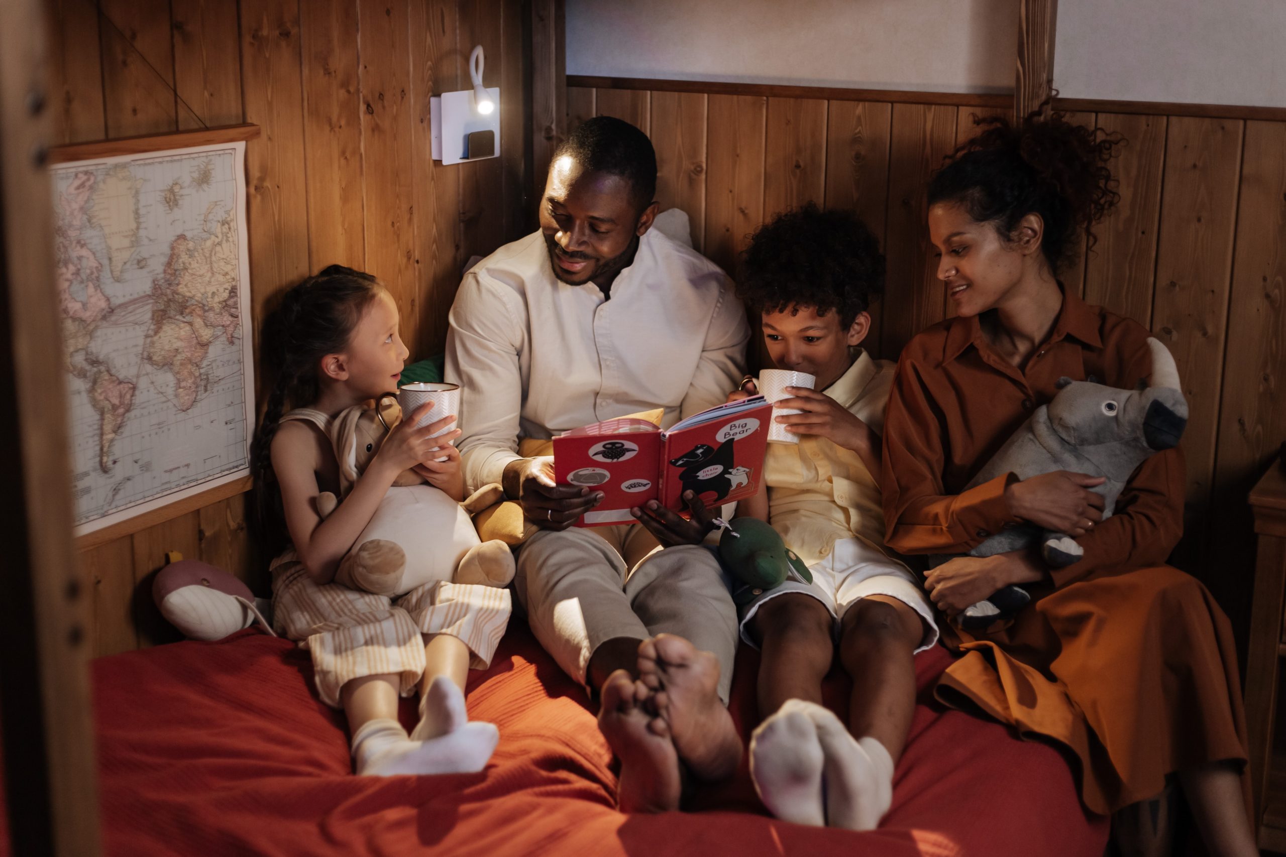 family reading