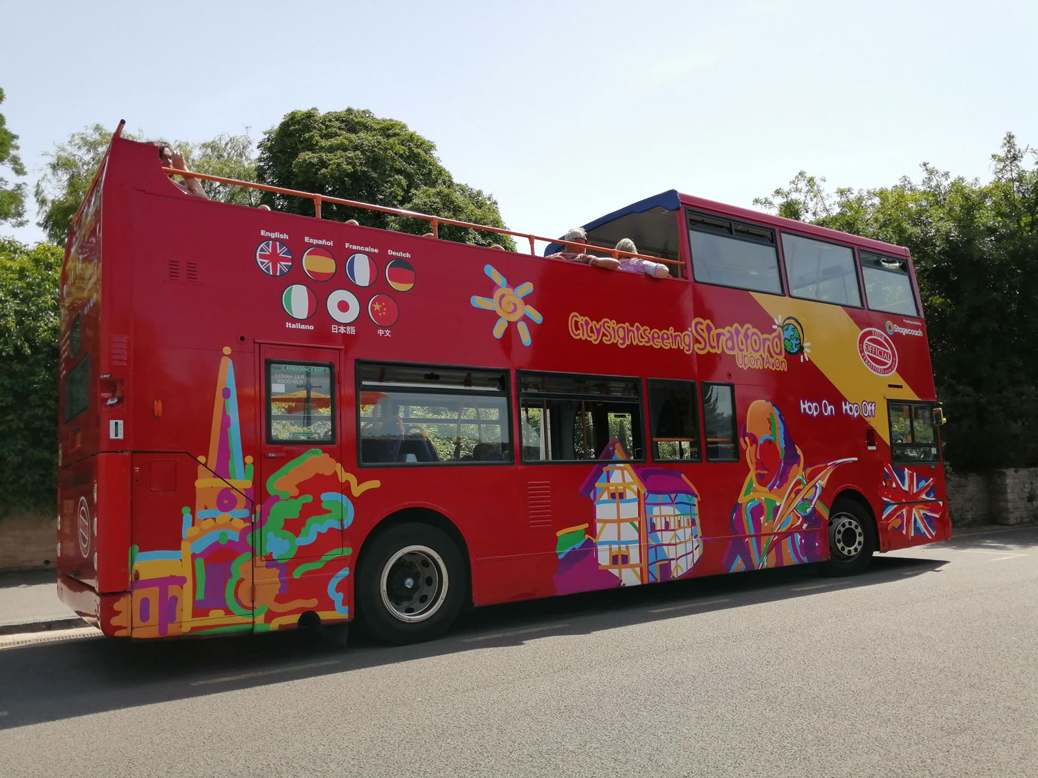 City Sightseeing Tour Stratford upon Avon