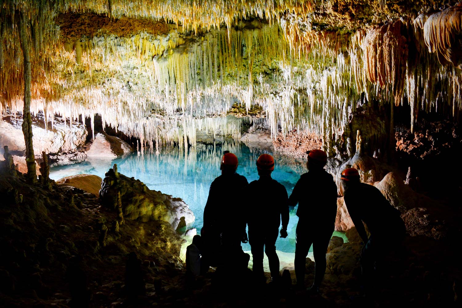 underground caves