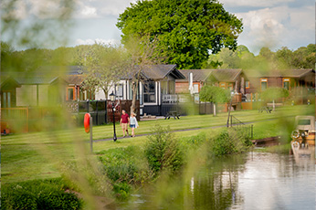 Couple walking Avon Estates