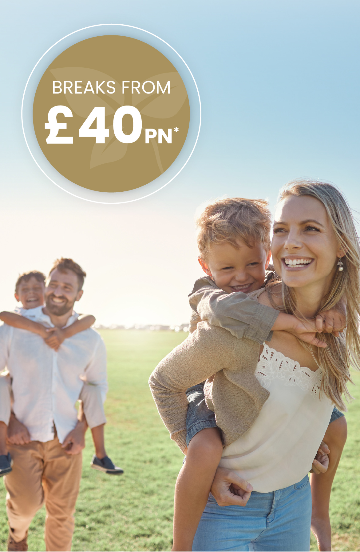 Breaks from £40pn*